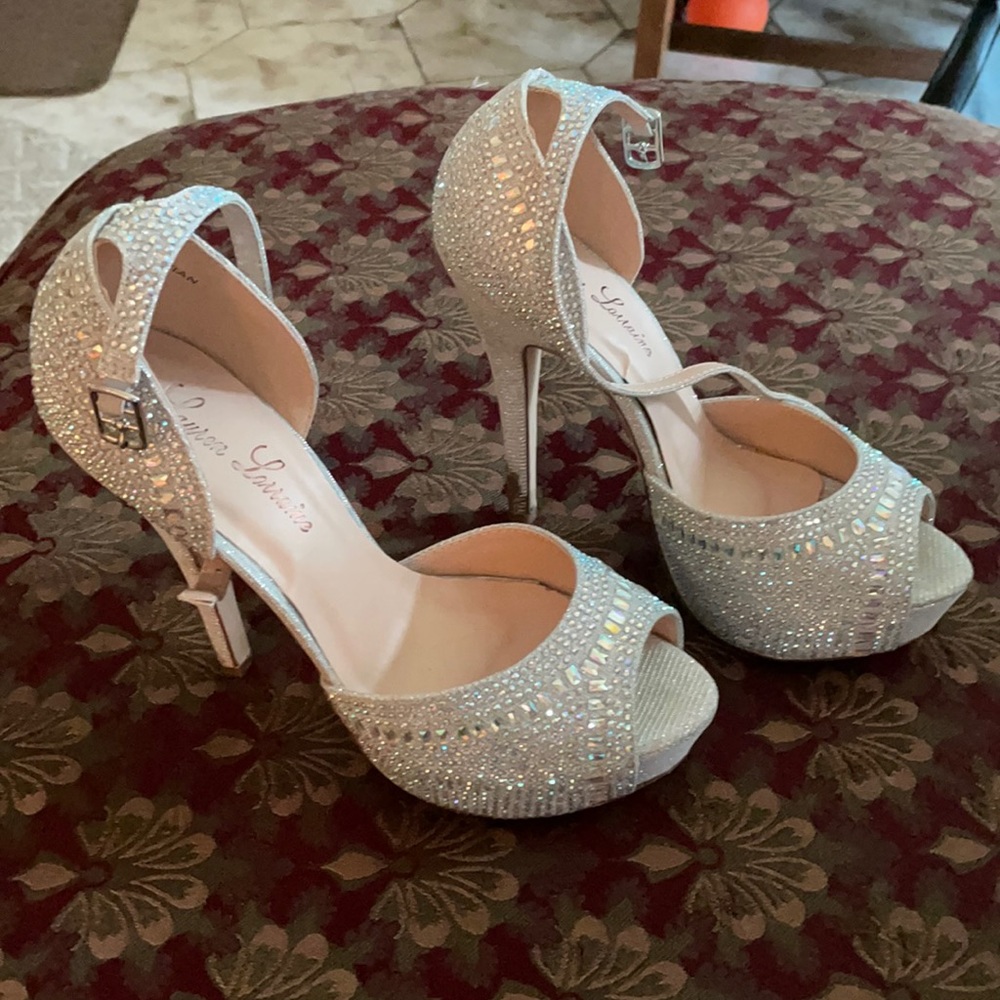 Silver heels
